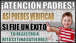 ¡Confirma tu registro Así puedes verificar que tu Beca Rita Cetina fue exitosa [upl. by Yevi392]