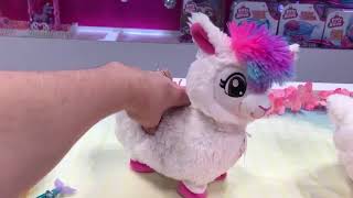 Zuru Pets Alive Boppi the Booty Shakin Llama New York Toy Fair 2019 Reveal [upl. by Grew723]