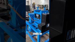 This Incredible Machine Straightens Bent Rods Instantly [upl. by Merras]