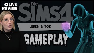 Gameplay quotLeben amp Todquot  Sims4 Leben amp Tod  Stream 26102024  Insanedra [upl. by Dnalloh]