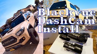 Blackvue DashCam Installation in my Toyota Tacoma  DR900S2CH 4K [upl. by Ennavoj]