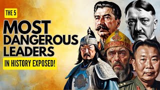 Most DANGEROUS Leaders in History EXPOSED Top 5 [upl. by Irisa]