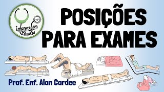 Posições para Exames Enfermagem [upl. by Nnazus]