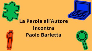 Giurato a concorsi letterari Cosa ne pensa del torneo quotIoScrittore Paolo Barletta [upl. by Eiral464]