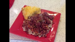 INSTANT POT RED BEANS amp RICE [upl. by Ojillib]