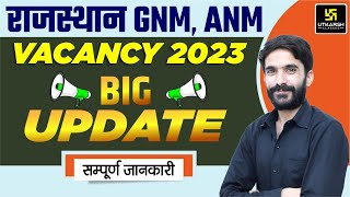 RSMSSB Rajasthan ANM GNM Exam Date Out  GNM amp ANM Exam Latest Update  Raju Sir  Nursing Utkarsh [upl. by Dent]