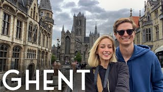 GHENT BELGIUM City Tour 🇧🇪 20 things to do in Gent  our vlog [upl. by Elrahc]