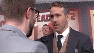 DEADPOOL 2 interviews  Ryan Reynolds Zazie Beetz Brolin Leitch Dennison Reese Wernick [upl. by Alakcim]