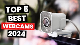 Top 5 Best Webcams 2024 [upl. by Nehte562]