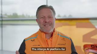 See how McLaren Racing deploys Alteryx across the business [upl. by Enelyam841]