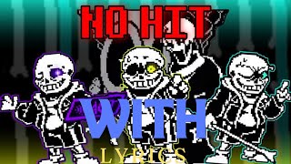 Undertale Chaotic Time Trio with Lyrics [upl. by Artap]