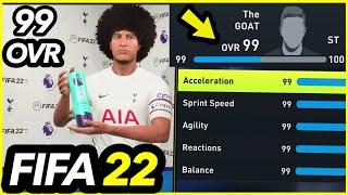 99 OVERALL PLAYER IN FIFA 22 Career Mode [upl. by Kidd]