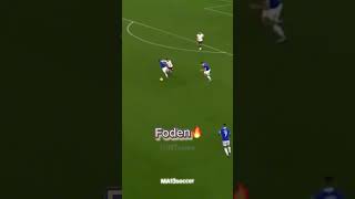 Phil foden skills🔥⚽️ footballshortsphilfoden [upl. by Arvell51]