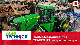 Les nouveaux TRACTEURS dAGRITECHNICA 2023 marque par marque [upl. by Ednutey119]