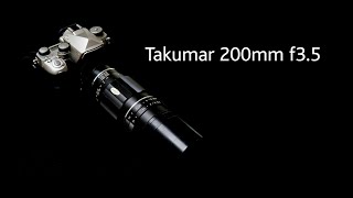 Takumar 200mm f35  an 18 bladed bokeh monster  review and photos [upl. by Nawak632]