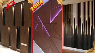 100 Wooden Wall Decorating IdeasFor living room interior wall design2024Latest interior wall Decor [upl. by Nailluj936]