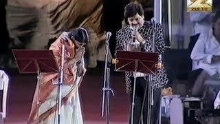 Tu Mere Saamne  Lata Mangeshkar Udit Narayan Live Hyderabad Concert 2002  Darr [upl. by Refennej]