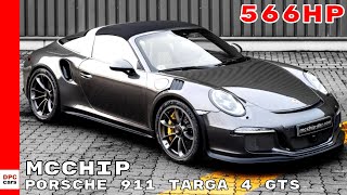 McChip Turns Porsche 911 Targa 4 GTS To A GT3 RS Look [upl. by Garges]