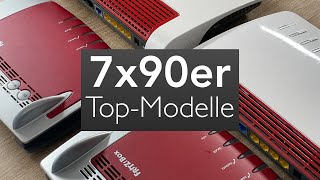 AVM FRITZBox TopModelle im Test 7390 vs 7490 vs 7590 vs 7590 AX [upl. by Yevoc]