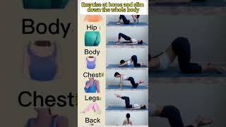 6 Exercises at home to fix the pelvic [upl. by Ennaj]