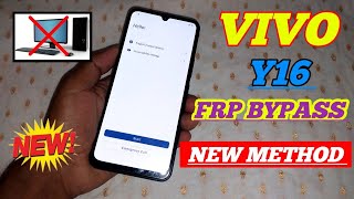 Vivo Y16 Frp Bypass Android 1314  New Update 2024  Vivo Y16 Google Account Bypass Without Pc 100 [upl. by Connie]