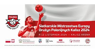 HOLANDIA  EUROPA WSCHODNIA Siatkarskie Mistrzostwa Europy Drużyn Polonijnych  Kalisz 2024 [upl. by Windsor]