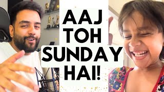 AAJ TOH SUNDAY HAI  Yashraj Mukhate  Dialogue wit beat using Ai 🤖 The Sunday Anthem [upl. by Niala541]