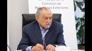 Senador Francisco Salazar comparecencia de los cónsules propuestos para San Francisco y Austin [upl. by Ennagem]