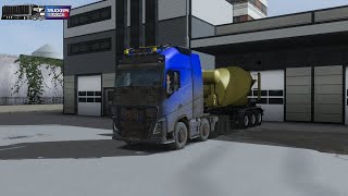 Truckers of Europe 3  Driving to Tubingen [upl. by Nylyaj616]