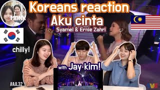 Aku Cinta AJL32 Reaction with JAY KIM [upl. by Filbert]