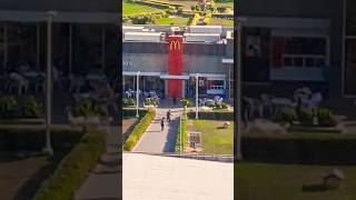 Airview of McDonalds at karachi airport [upl. by Kemppe]