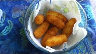 Kroketten selber machen  Rezept für Kroketten [upl. by Rochester139]