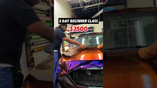 Florida Car Wrap Class For You carwrapping [upl. by Aldarcy]