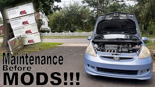 GD3 Honda Fit Coil Pack amp Spark Plug Replacement Unmodding My Car [upl. by Adlemy]