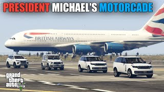 VIP Motorcade of US President Michael  GTA 5 [upl. by Peder115]