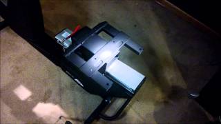 SOLE Fitness R92 Recumbent Exercise Bike Assembly  Step 1 [upl. by Shaylah]