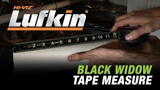 Crescent  Lufkin Black Widow Tape Measure [upl. by Odell]