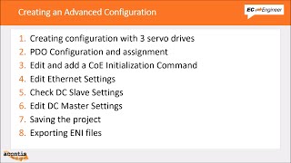 ECEngineer EtherCAT Tutorial  How to Create an Advanced Offline EtherCAT Configuration [upl. by Eelanna]