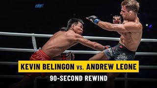 Kevin Belingon vs Andrew Leone  ONE 90Second Rewind [upl. by Rives]