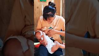 breastfeedingsuccess baby breastfeeding cute babyfeeding cutebaby keeploving breastfed [upl. by Themis531]