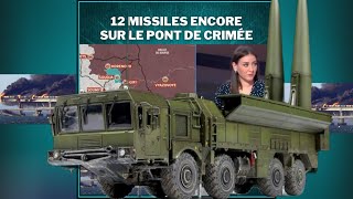 L’Ukraine utilise encore 12 missiles américains pour frapper le pont de Crimée [upl. by Filip]