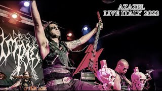 IMPIETY  Azazel Live Italy 2023 [upl. by Ahsilek613]