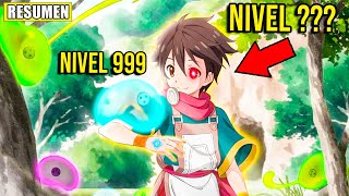 🔶REENCARNÓ COMO EL DOMADOR DE SLIME MÁS FUERTE CON UN PODER INFINO  Anime Resumen [upl. by Rosenthal716]