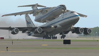 Boeing 747 Crashes After Takeoff Due to Carrying IL76TD  Full Analysis [upl. by Jose750]