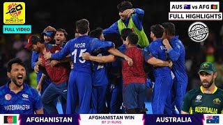 Australia vs Afghanistan T20 World Cup 2024 Super 8 Highlights AUS vs AFG World Cup 2024 Highlights [upl. by Ymmac461]