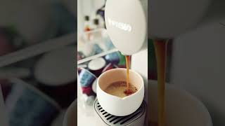 Coffee Capuccino by Nespresso Lattissima One Marker De Longhi coffee coffeelover espresso cafe [upl. by Able]