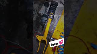 Shock absorber axle JEEP automobile viralvideo shorts [upl. by Yemar]