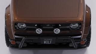 WOLF ELECTRIC TRUCK FALL COLOR 2023 4K [upl. by Haig]