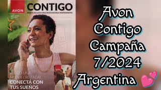 Avon Contigo Campaña 72024 Argentina 💕💜💕 [upl. by Serica803]