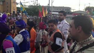 King G Mall  Bhangra World Record new 2552 dancers [upl. by Rhoda709]